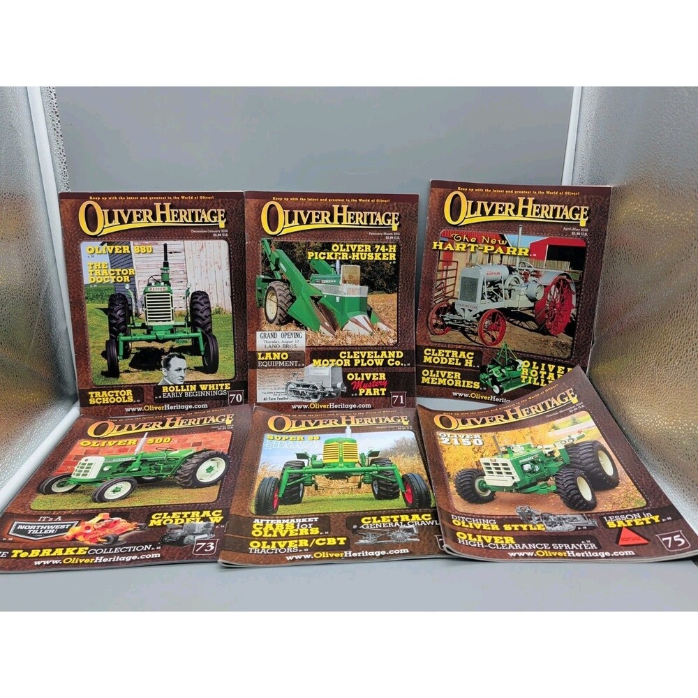 6 Oliver Heritage Magazines 2016 Full Year 70-75